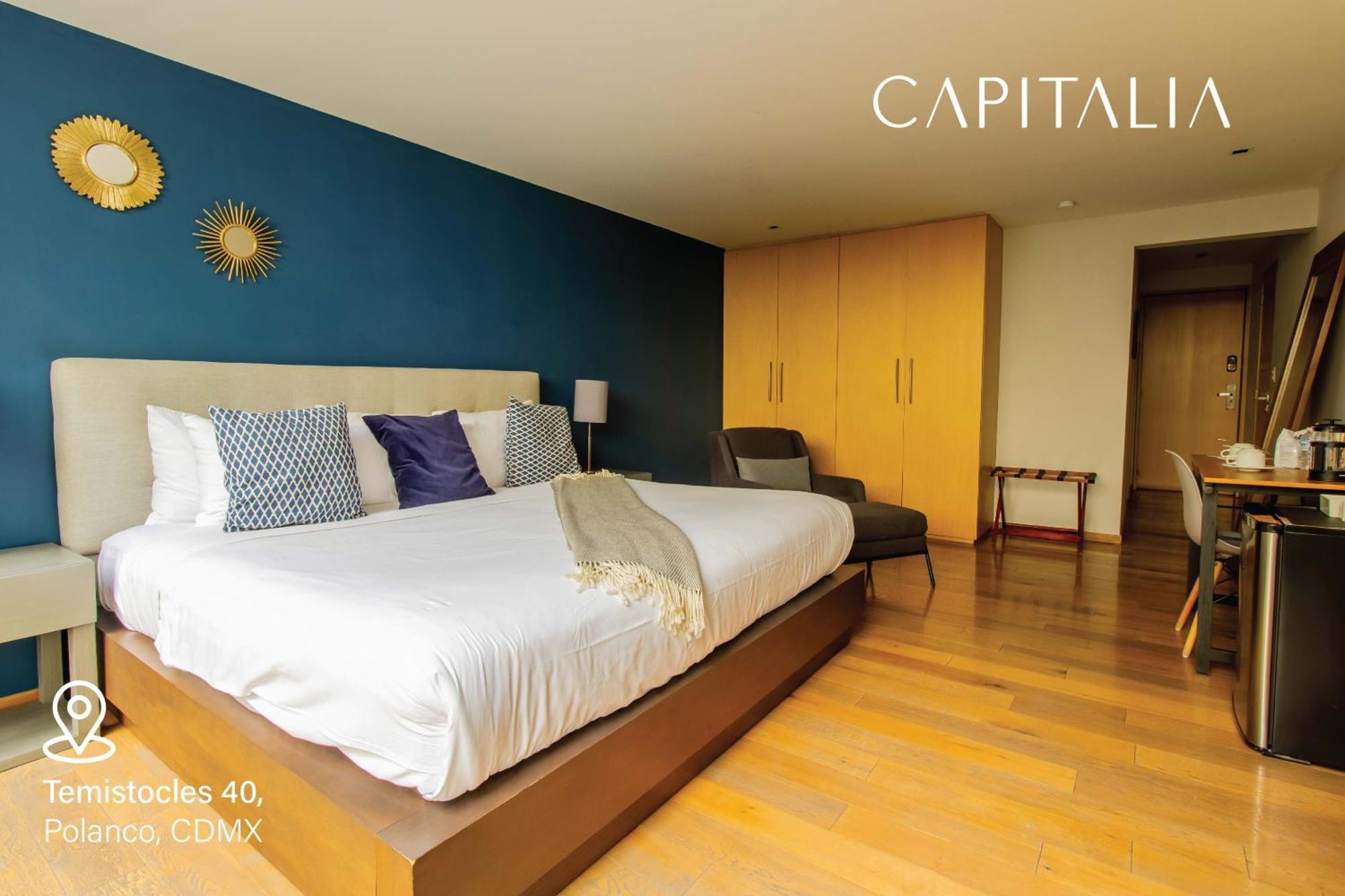 Capitalia - Luxury Apartments - Temistocles 40 Mexico City Exterior photo