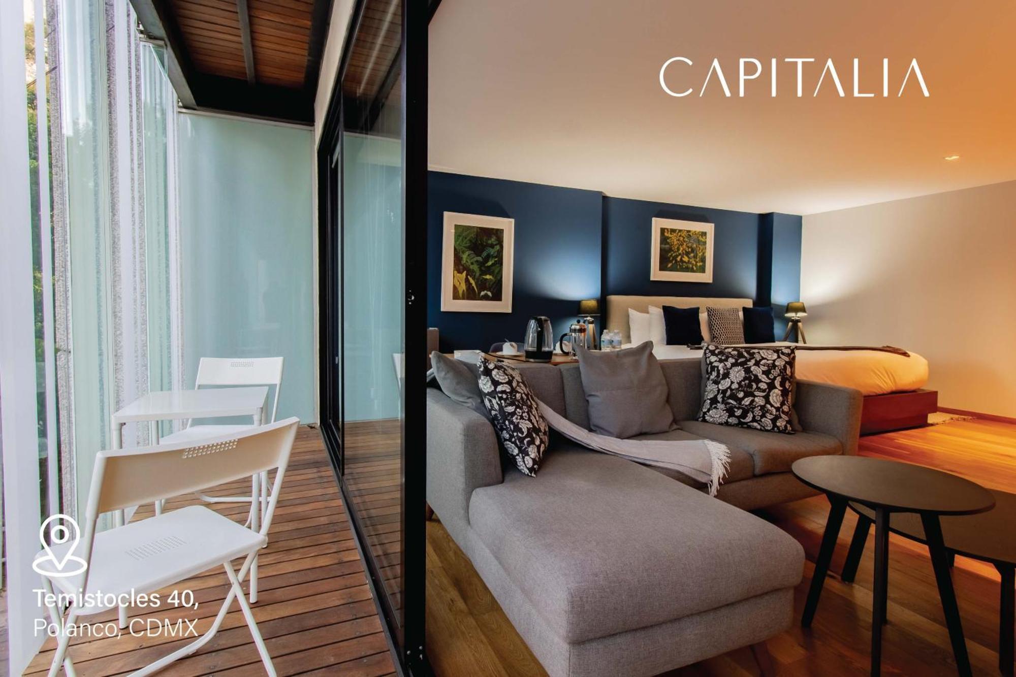 Capitalia - Luxury Apartments - Temistocles 40 Mexico City Exterior photo
